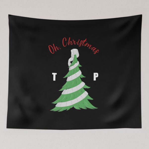 Item preview, Lockdown Christmas Tree Fir Quarantine Toilet Paper Quarantree designed and sold by TuuliTuule.