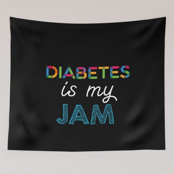 Artikelvorschau, Diabetes ist meine Marmelade. Lustiges Diabetes-Design entworfen und verkauft von Custom365.