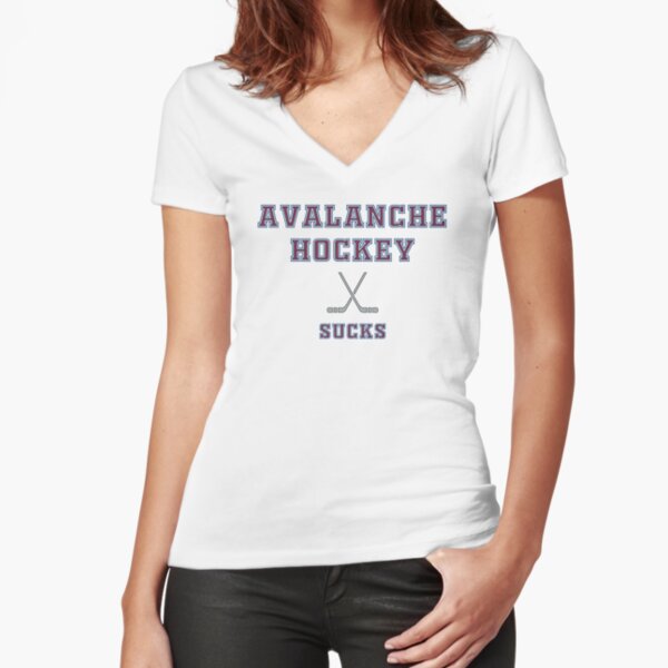 NHL Pikachu Hockey Sports Colorado Avalanche Women's V-Neck T-Shirt