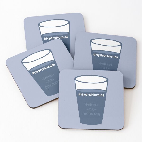 Item preview, Hydro Homies reddit community sticker cup of water designed and sold by JellaDelta.