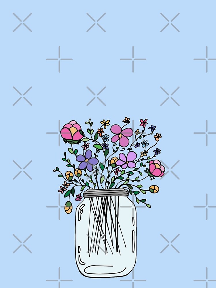 Thumbnail 4 von 4, iPhone-Hülle, Einmachglas mit Blumen designt und verkauft von mlleruta.