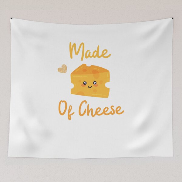 Item preview, Made Of Cheese Kawaii And Cute Food Gift designed and sold by Skynix.