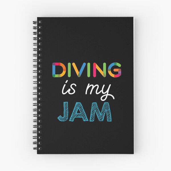 Item preview, Diving is my Jam. Funny Diving Design designed and sold by Custom365.