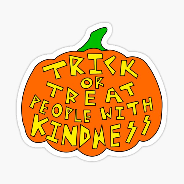 Treat People With Kindness Sticker – Golden Hour Gift Co