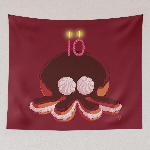 Item preview, Octopastry designed and sold by SuperOctopus.