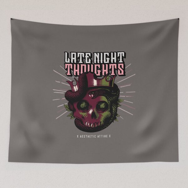 Item preview, Late Night Thoughts designed and sold by AestheticAtire.