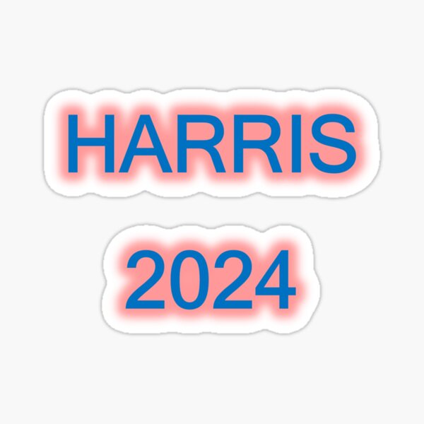 Kamala Harris 2024 Sticker For Sale By CyberYogi Redbubble   St,small,507x507 Pad,600x600,f8f8f8 