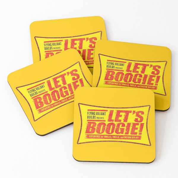 Item preview, Let's Boogie - 50's Movie Style (Grunge - Yellow) designed and sold by Justin Ellis.