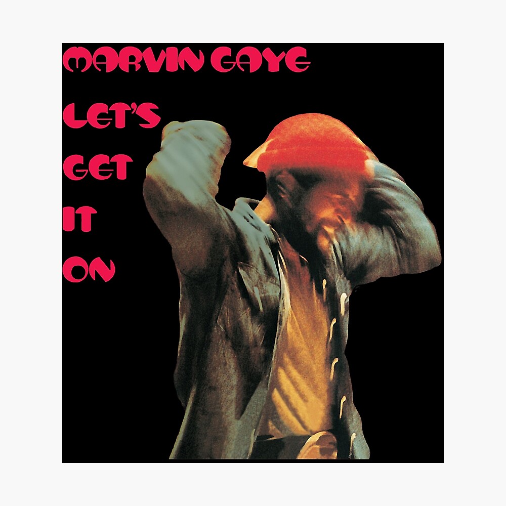 PRINCE OF MOTOWN PRINT POSTER SIZE MUSIC singing live MARVIN GAYE