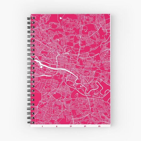 Item preview, Glasgow map raspberry designed and sold by mapsart.