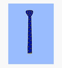 Bird Knit Tie Photographic Print