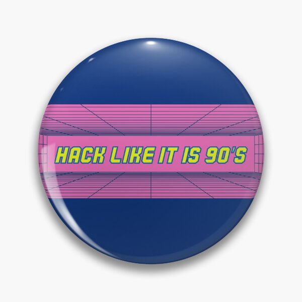 Item preview, Hack like it is 90s Neon Edition designed and sold by pignpix.