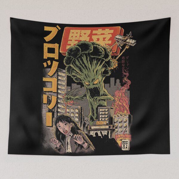 Item preview, Broccozilla Black Version designed and sold by Ilustrata®.