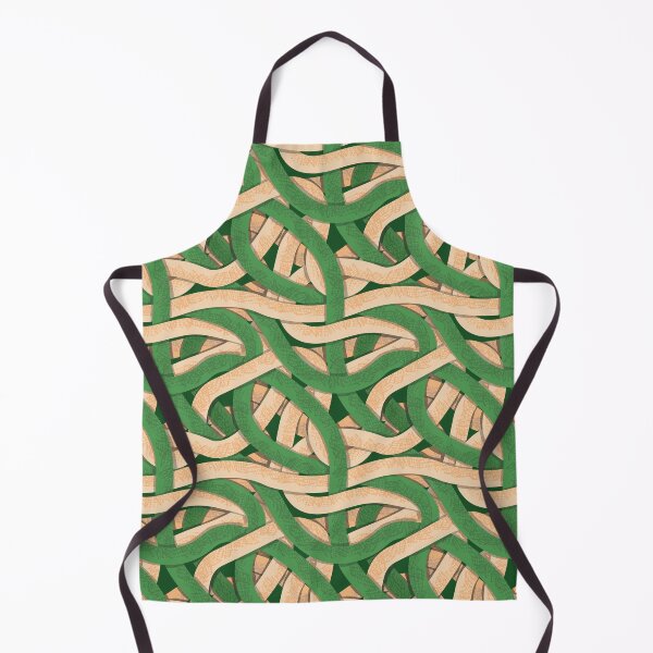 Item preview, Snake Coil Repeat - Peach and Green designed and sold by JPuckett-Design.