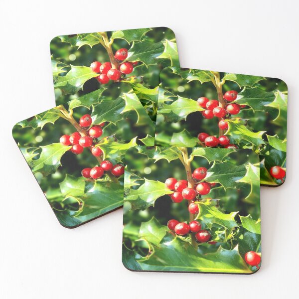 Item preview, Vibrant Ho Ho Holly! designed and sold by Frank-Vincent.
