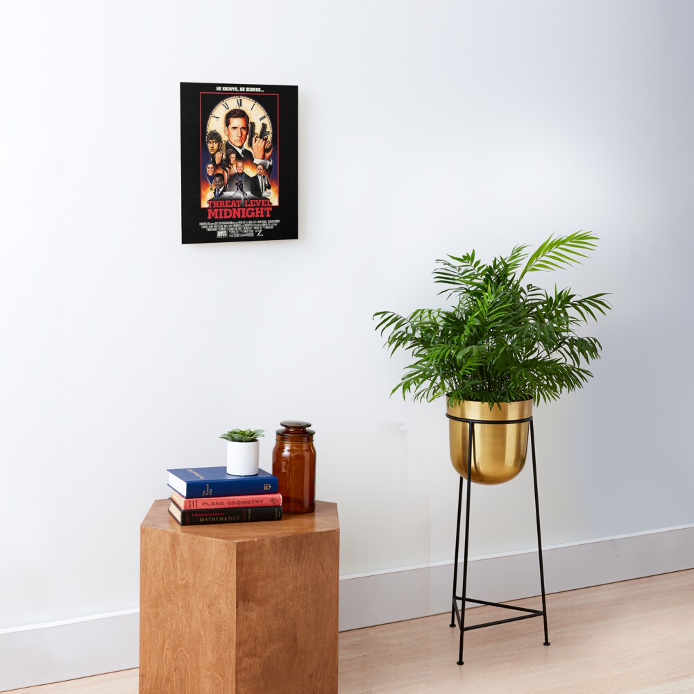 Threat Level Midnight Mounted Print