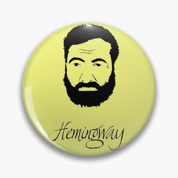 Item preview, Ernest Hemingway  designed and sold by The Dead  Writers Circle.