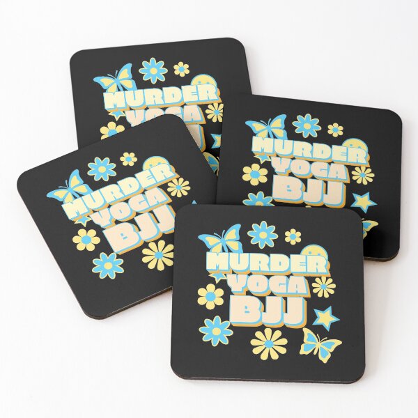 Item preview, BJJ - Murder Yoga - Flower Edition designed and sold by Eye on the Blueline.