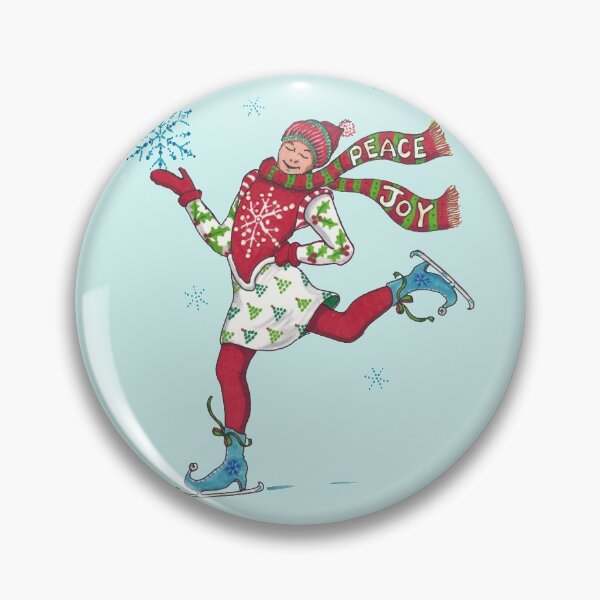 Item preview, Skating with the Snowflakes designed and sold by KatydidKay.