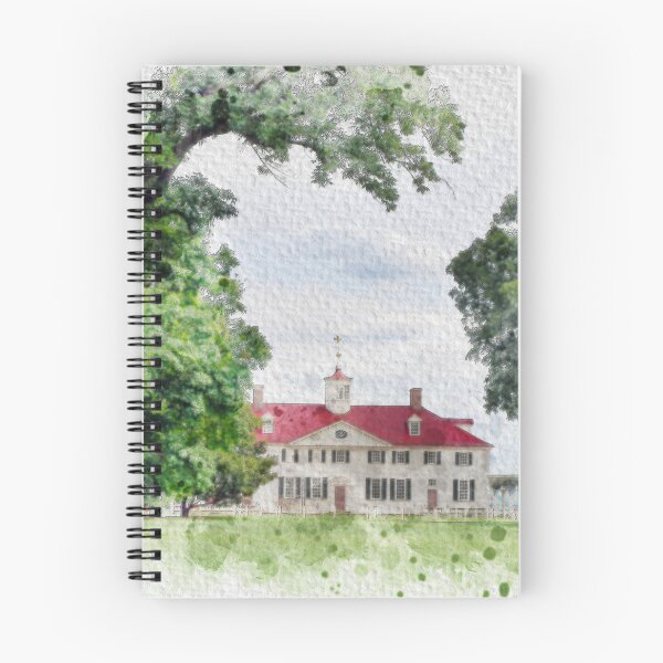 Item preview, Mount Vernon Estate Watercolor designed and sold by TwoSmallPtatoes.