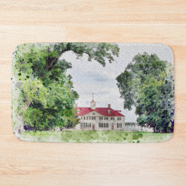 Item preview, Mount Vernon Estate Watercolor designed and sold by TwoSmallPtatoes.