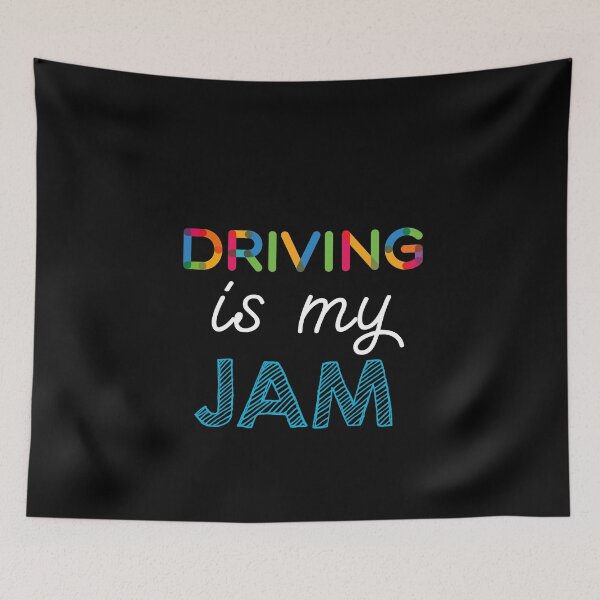 Item preview, Driving is my Jam. Funny Driving Design designed and sold by Custom365.