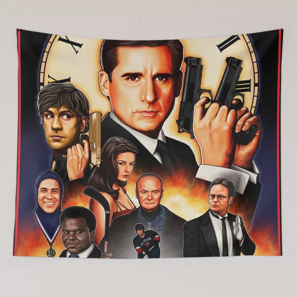 Item preview, Threat Level Midnight designed and sold by Flakey-.