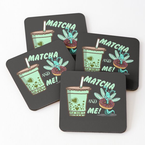 Item preview, Matcha milk with hearts designed and sold by vibeno1.