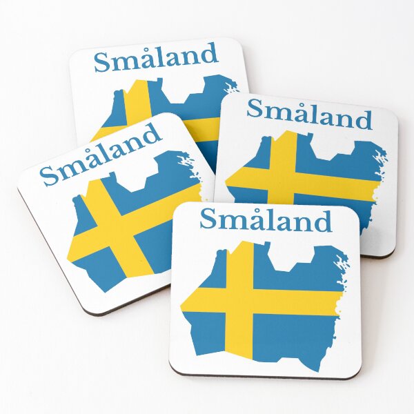 Item preview, Smaland Province Map, Swedish Province, Sweden. designed and sold by marosharaf.