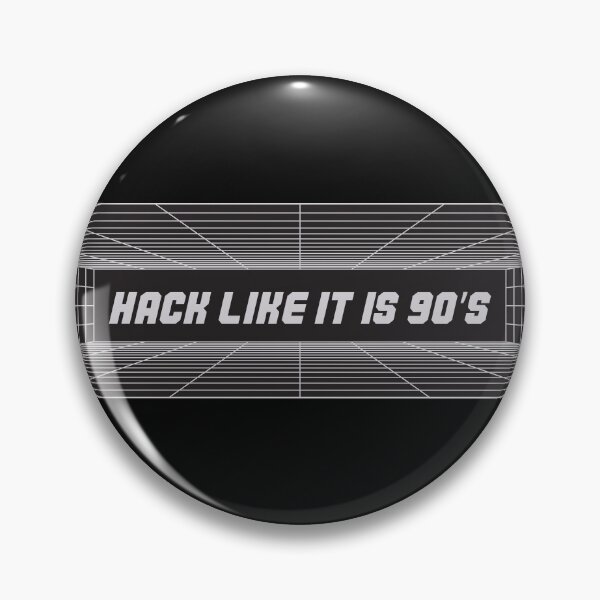 Item preview, Hack like it is 90s Dark Mode designed and sold by pignpix.