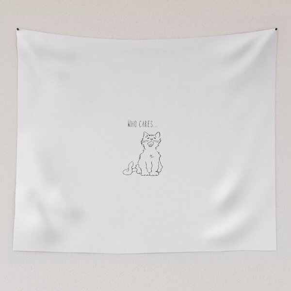 Item preview, WHO CARES designed and sold by WOWSOMETHINGNEW.