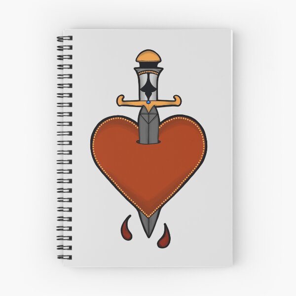 Item preview, Dagger and heart designed and sold by lisahiselius.