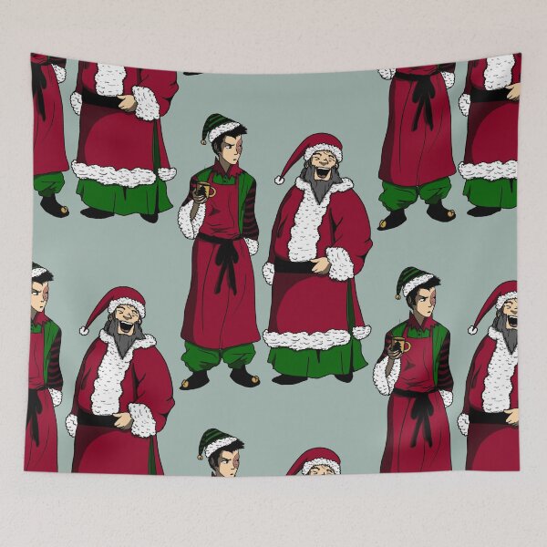 Item preview, Festive Firebenders, Uncle Iroh and Zuko designed and sold by Artsy-Kat9697.