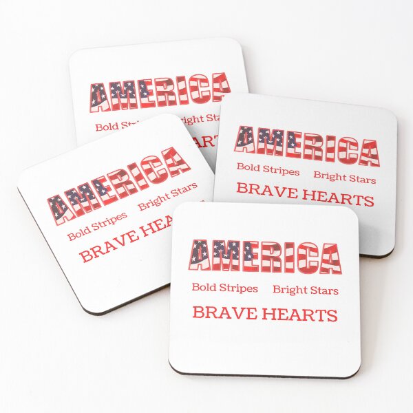 Item preview, Bold Stripes, Bright Stars, Brave Hearts designed and sold by artistoutfitter.