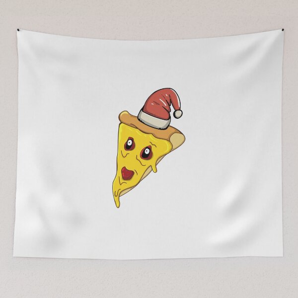 Item preview, happy holidays with pizza cheese designed and sold by bas19101.
