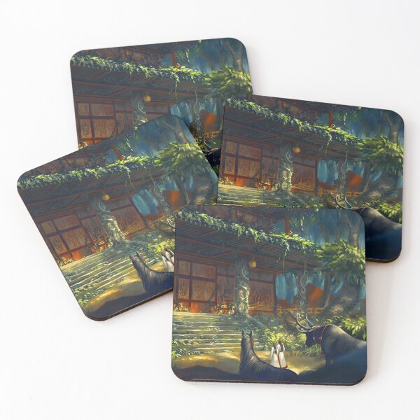 Item preview, Forest Temple designed and sold by xiaofanchuanart.
