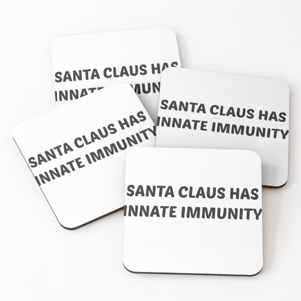 Item preview, Santa Claus Has Innate Immunity designed and sold by just be  elegant.