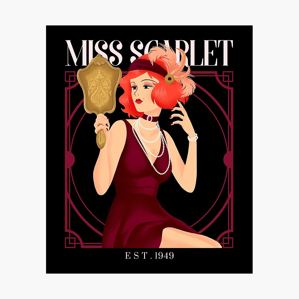 Miss Scarlet Clue Uk