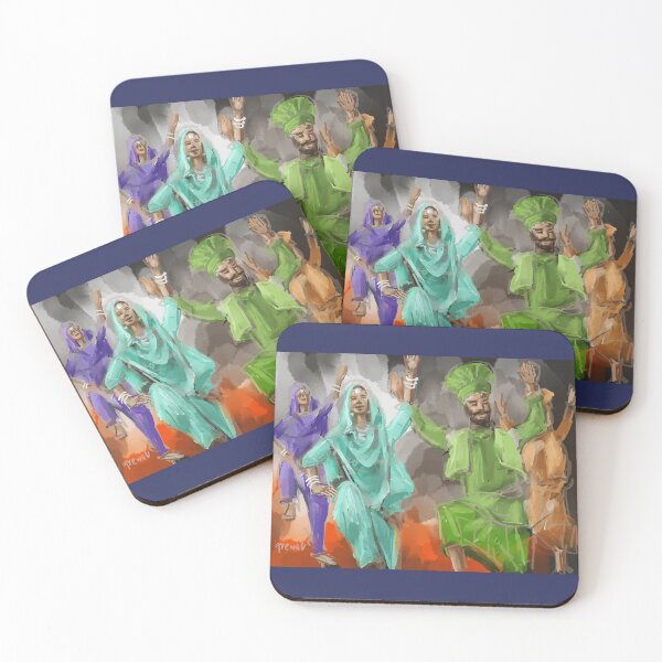 Item preview, Bhangra Group designed and sold by Sukhpal Grewal Ethnic Art.
