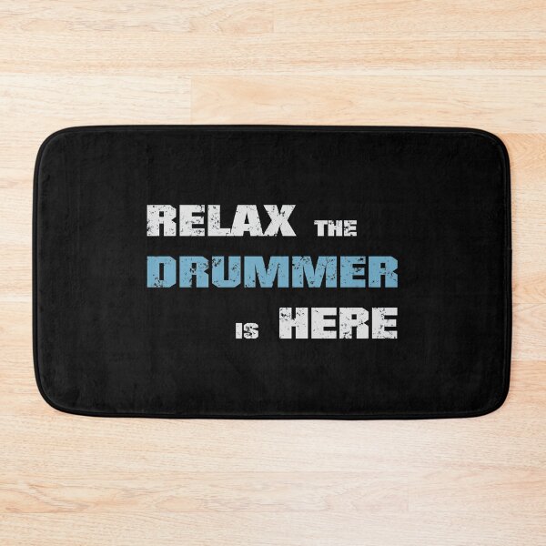 Item preview, Relax the drummer is here! Dark blue! designed and sold by Painatus.