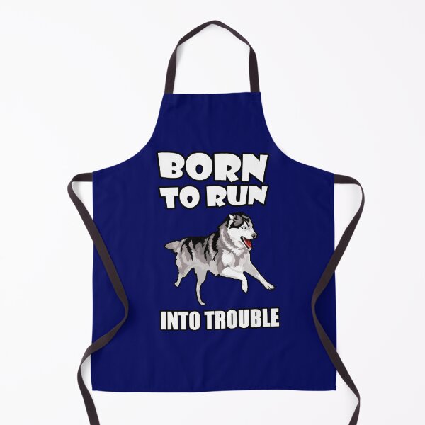 Artikelvorschau, Husky geboren, um in Schwierigkeiten zu geraten entworfen und verkauft von DesignersTees.