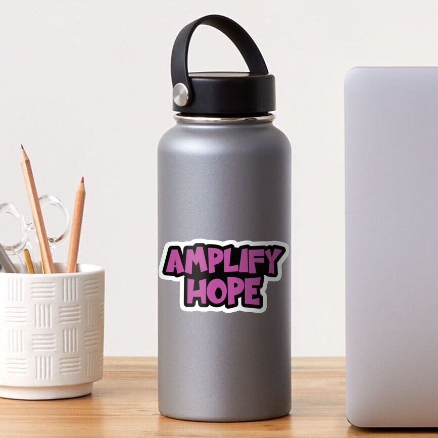 amplify-hope-motivational-quote-sticker-for-sale-by-drathaar-redbubble