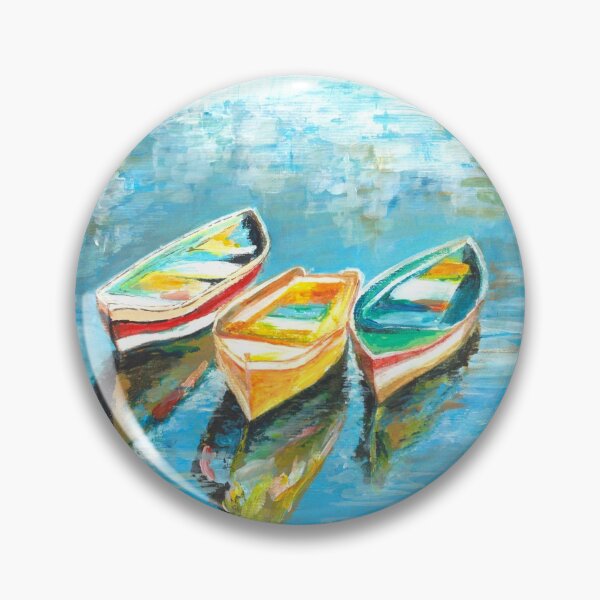 Item preview, Three Little Boats designed and sold by daljitkbabel.