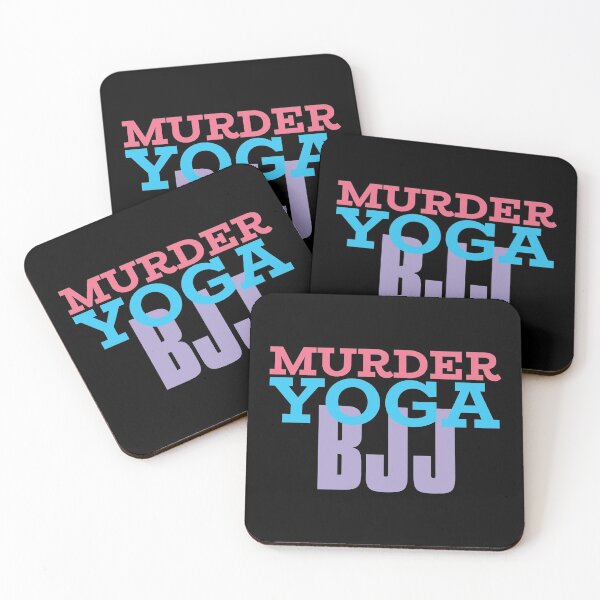 Item preview, BJJ - Murder Yoga designed and sold by Eye on the Blueline.