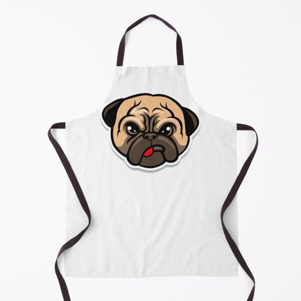 Item preview, Pug Face - Pug Bulldog Puppy Cartoon - Pug Life designed and sold by Borislav Shekerdzhiyski.