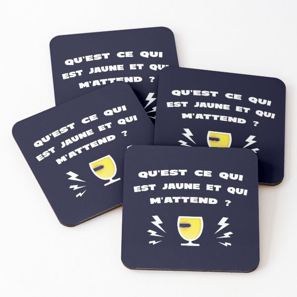 Item preview, Yellow and who is waiting for me - Alcohol Humor Message designed and sold by rubislys.