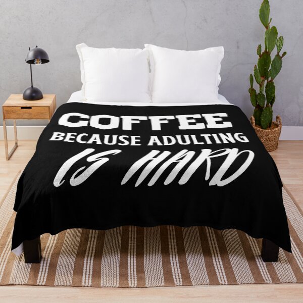 Item preview, Coffee because adulting is hard designed and sold by Cafecreative.