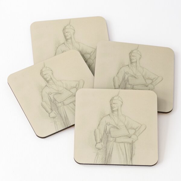 Item preview, Sketch of an Eastern man vintage art - Jean-Léon Gérôme designed and sold by Vintage Designs +.