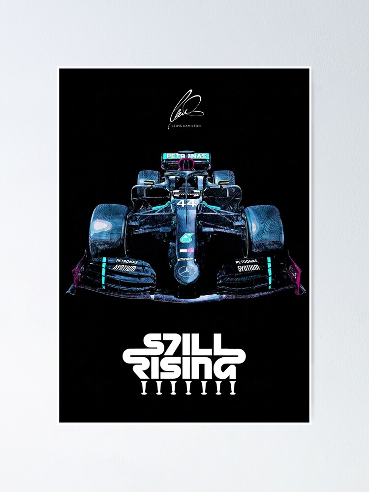 Lewis Hamilton F1 2020 Seven-Time World Champion Still Rising - Car Poster  for Sale by DB Designs