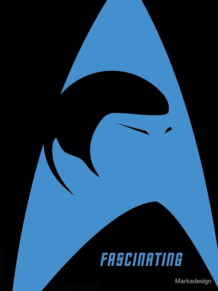 Spock Fascinating Star Trek Original Series by Markadesign